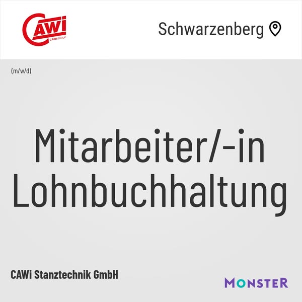 Mitarbeiter/-in Lohnbuchhaltung